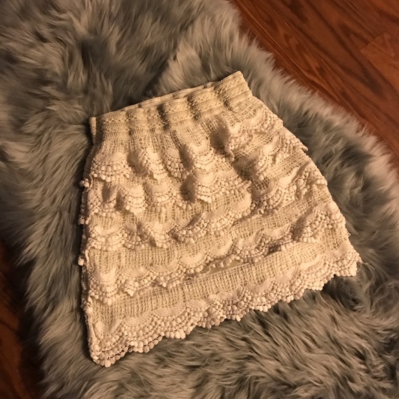 Dresses & Skirts - Lace Mini Skirt